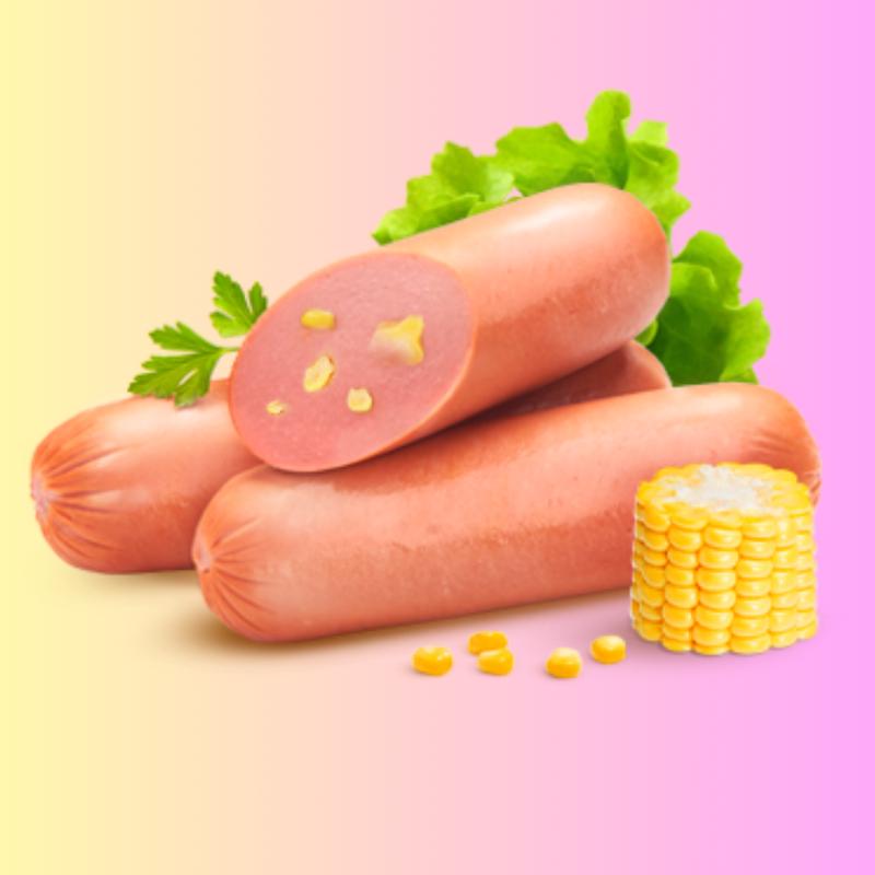 Xúc Xích Reecen Tẩm Vị (40g*12 cây) Thơm Ngon Sựt Sựt, Thích Hợp Dùng Để Ăn Vặt Thơm Ngon 4