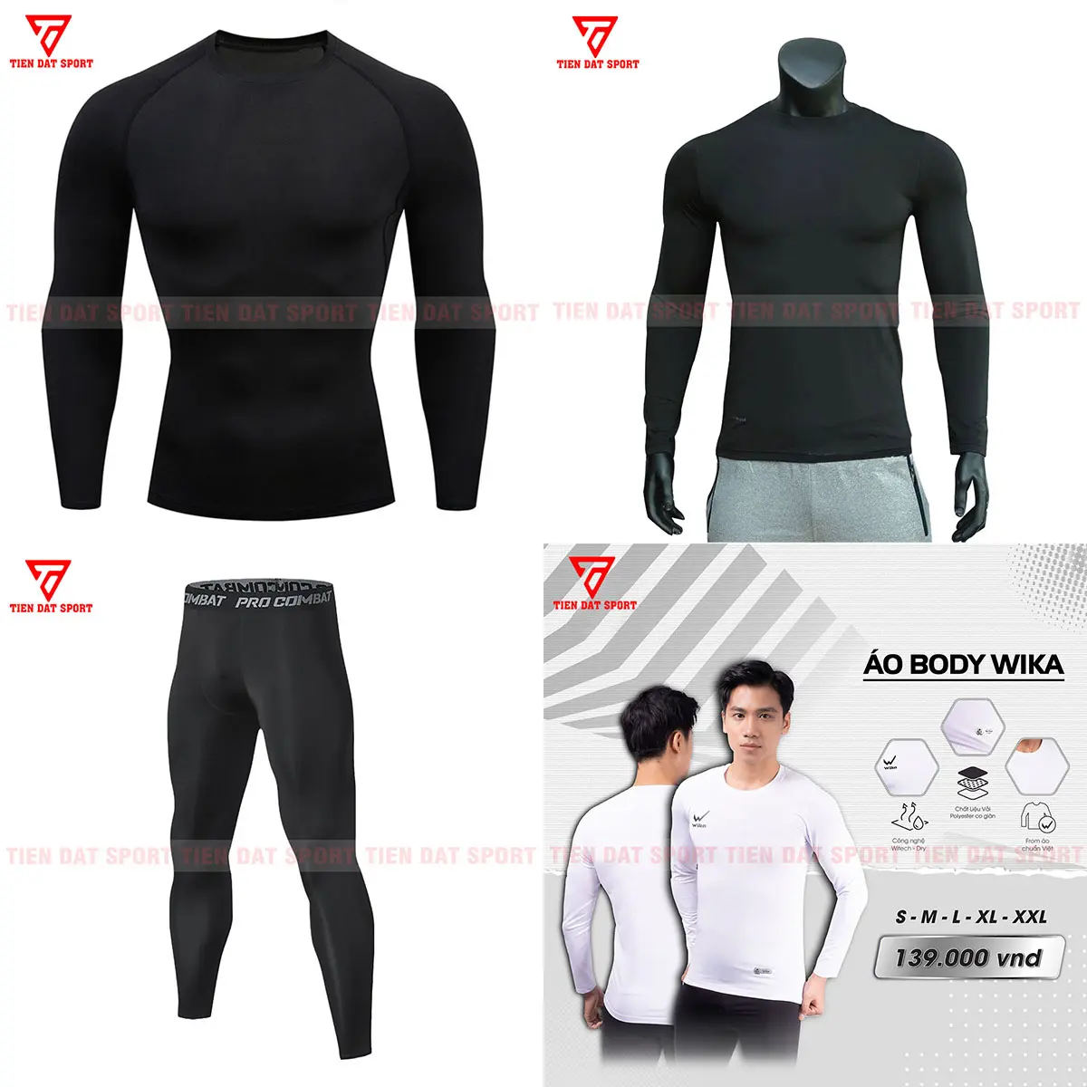 [ Xả Kho ] Quần Áo Body Pro Combat Giữ Nhiệt Thoáng Khí Chơi Thể Thao Bóng Rổ, Tập Gym, Chạy Bộ, Bóng Đá, Co Giãn 4 Chiều