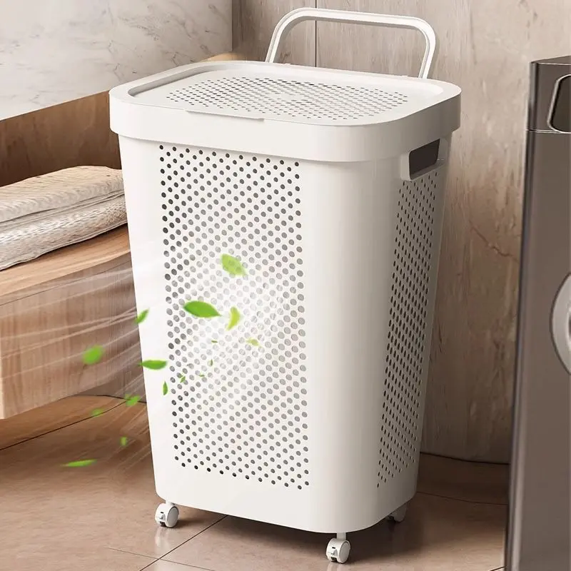 Giỏ Đựng Đồ Giặt Bẩn, Gia Dụng, Cỡ Lớn, Có Nắp, Thích Hợp Cho Phòng Tắm Và Phòng Ngủ, Giỏ Đựng Quần Áo Bẩn, Thùng Đựng Đồ, Hộp Đựng Quần Áo 6