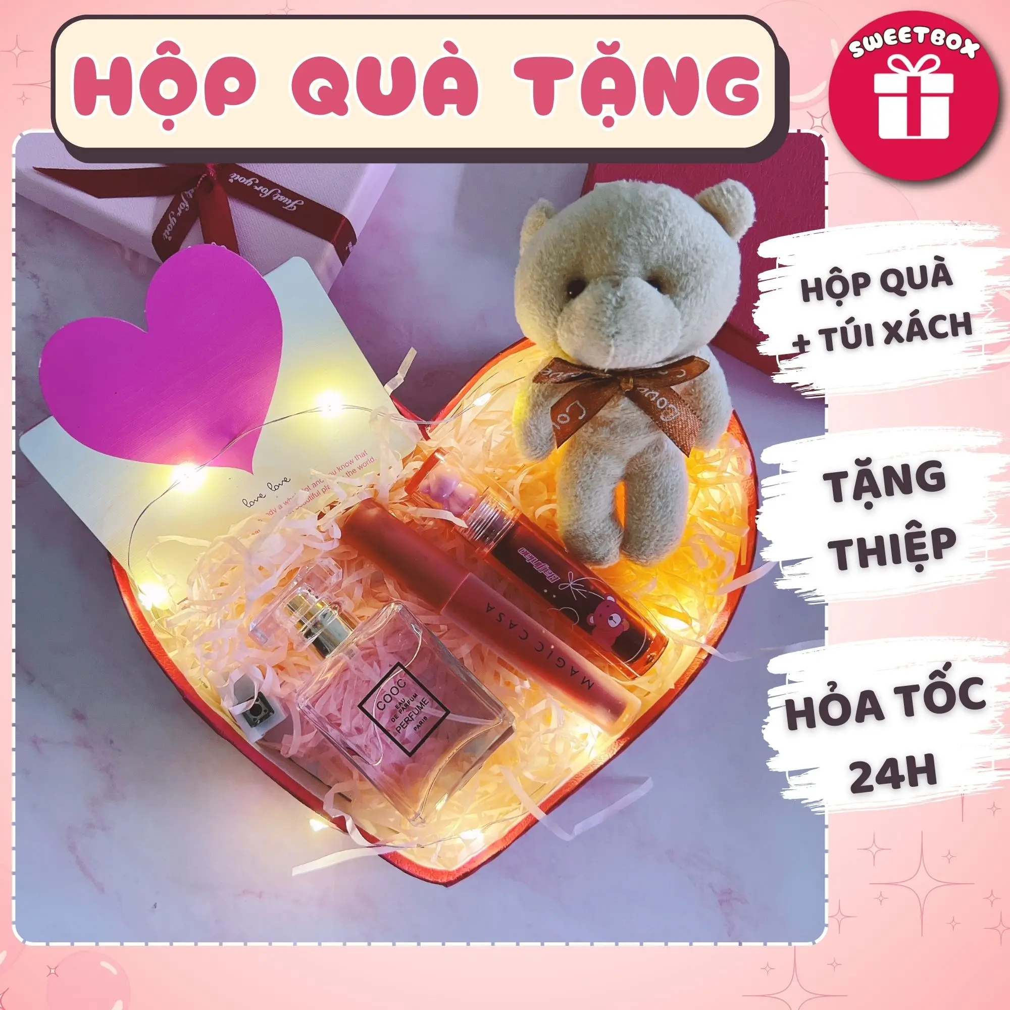 Set quà 'Crush Đổ Ngay' - Món quà khiến trái tim nàng tan chảy trong ngày kỷ niệm, 8/3, Valentine