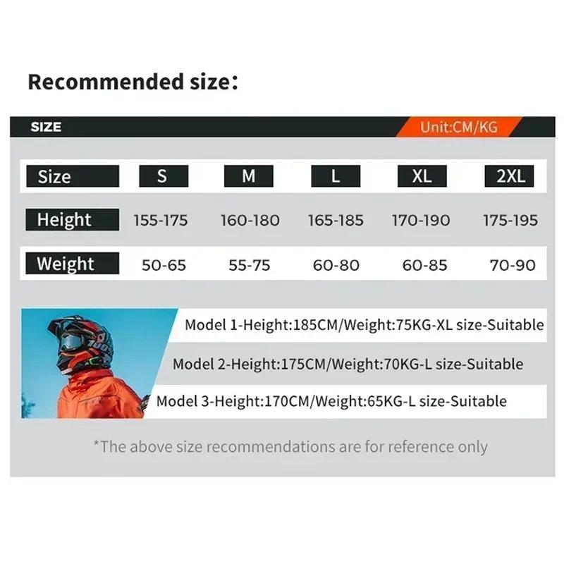 Motorcycle Rainsuit Waterproof Split Raincoat Suit Cycling Motorbike Jacket and Pants Lightweight Foldable Windproof Reflective 5