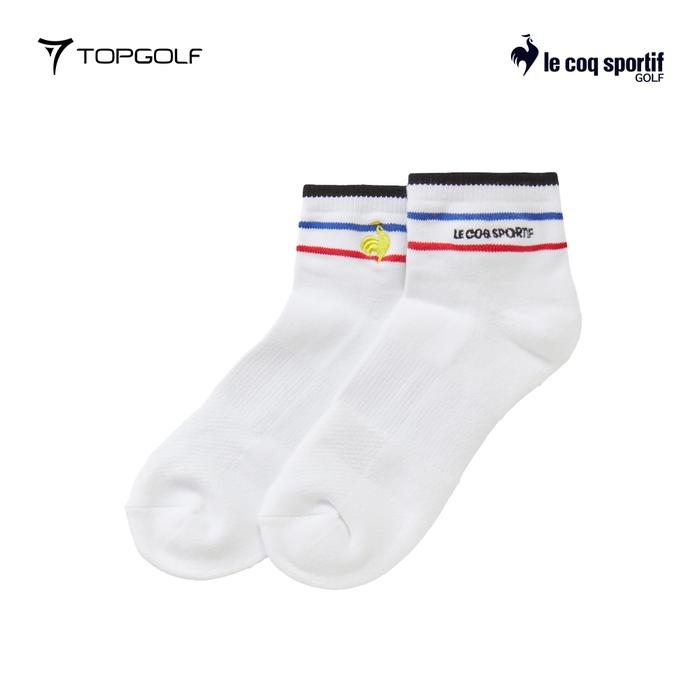 Gambar kaos kaki golf  Le Coq Socks M Lg5Sso09M Seasonal Motif Short 25Ss 25-27 - BK dari Topgolf Official Kota Administrasi Jakarta Selatan Tokopedia