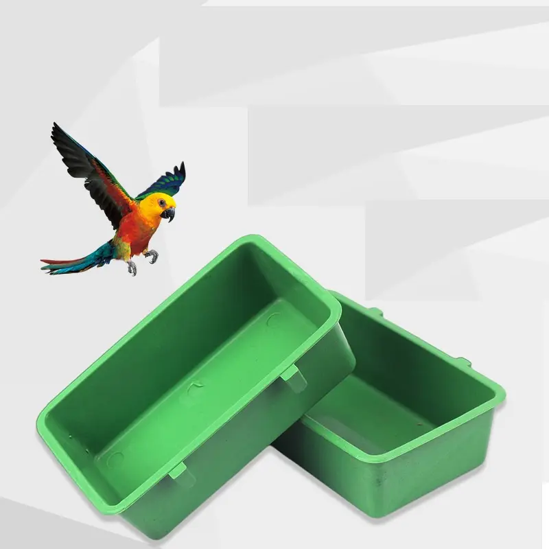 Bekas Makanan Ayam serama Bekas Makanan Burung Bird Food tray Chicken food tray Bekas mandi burung pelbagai guna Dulang Makanan Burung Bekas Makanan Bekas Kecil Bekas Hijau Untuk Burung Bekas Makan Untuk Sangkar