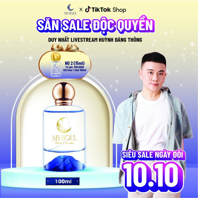 [Livestream Đăng Thông] Nước Hoa My Soul của Mỹ Tâm - No.02 Once In A Blue Moon - 100ml