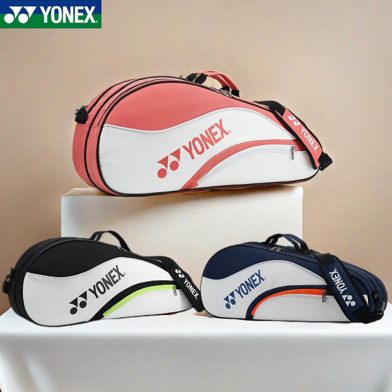 Túi cầu lông YONEX mới có thể lưu trữ 3/6 chiếc vợt tennis túi xách đa chức năng 1