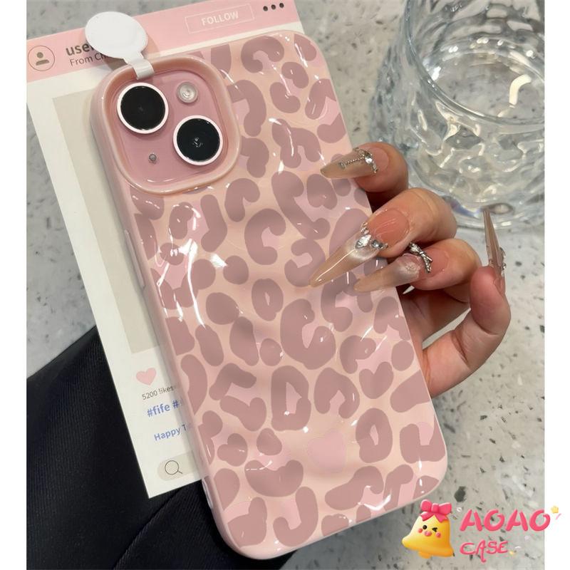 Case HP Untuk Vivo Y04 Y04S Y19s Pro Y29 Y28 Y03 Y18 Y28s Y17s Y19 Y29S Y19S Y17 Y12 Y15 Y16 Y15s Y02 Y12i Y21 Y20 Y20S Y12S Y91C Y27s Y22 Y35 Y91 Y93 Y95 Y36 Mode Kreatif Motif Macan Tutul Merah Muda Cinta Hati Gelombang Ruffle Air Mengkilap Soft Cover Case HP Untuk Vivo Y04 Y04S Y19s Pro Y29 Y28 Y03 Y18 Y28s Y17s Y19 Y29S Y19S Y17 Y12 Y15 Y16 Y15s Y02 Y12i Y21 Y20 Y20S Y12S Y91C Y27s Y22 Y35 Y91 Y93 Y95 Y36 Mode Kreatif Motif Macan Tutul Merah Muda Cinta Hati Gelombang Ruffle Air Mengkilap Soft Cover