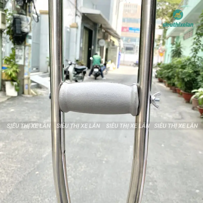 Nạng Chống Nách Nhôm/Inox OROMI Chắc Chắn Có Đế Cao Su Chống Trơn Trượt Dành Cho Người Lớn 4