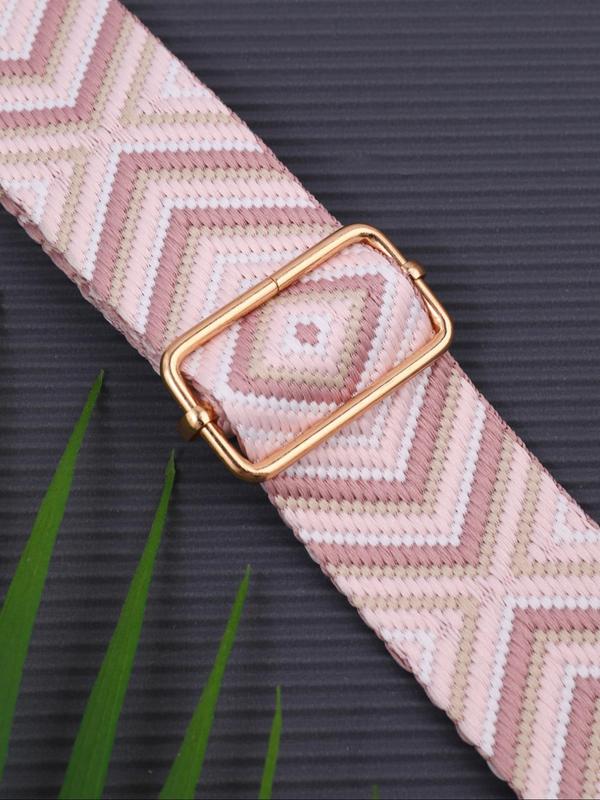Fashionable Ethnic Pattern Design Bag Strap, Adjustable Shoulder Strap for Travel, Casual Versatile Bag Strap for Women & Men 5