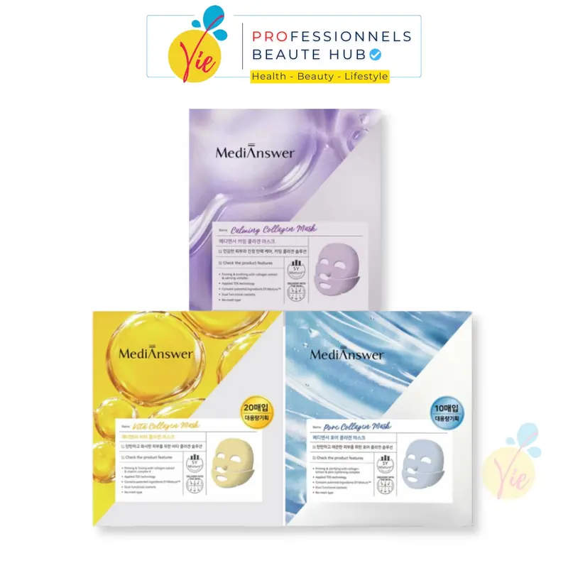 Mặt Nạ Thạch MediAnswer Vita Collagen Chăm Sóc Làn Da 37g 1