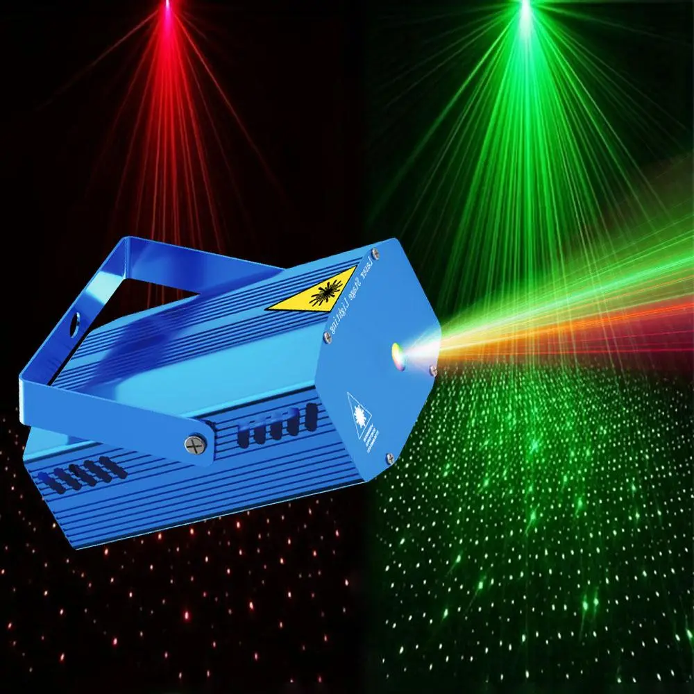 USB Powered Stage Light, Disco Dj Lights, Sound Activated LED Projector Light, Carnival Stage Lights, Ambient Light For Home Party Decor