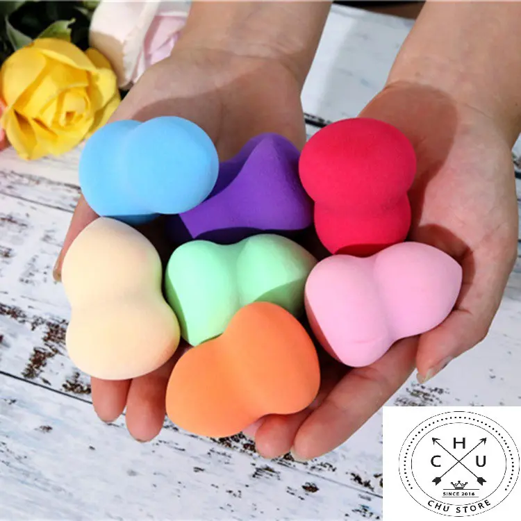(Rẻ Vô Địch) Mút tán kem nền Hồ Lô, Giọt Nước, bông trang điểm tán kem nền MTP