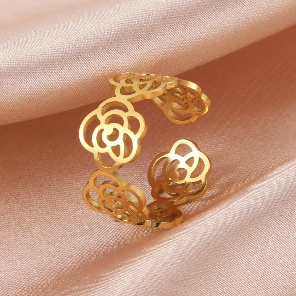 [COD] Cincin titanium rose anti karat & anti hitam