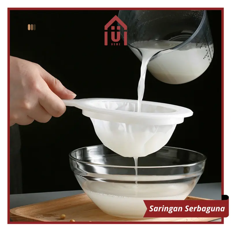 UNISO HOME - SARINGAN KOPI TEH SUSU MULTIFUNGSI / FILTER STRAINER SCREEN COFFEE / SARINGAN BAHAN MAKANAN MINUMAN 0