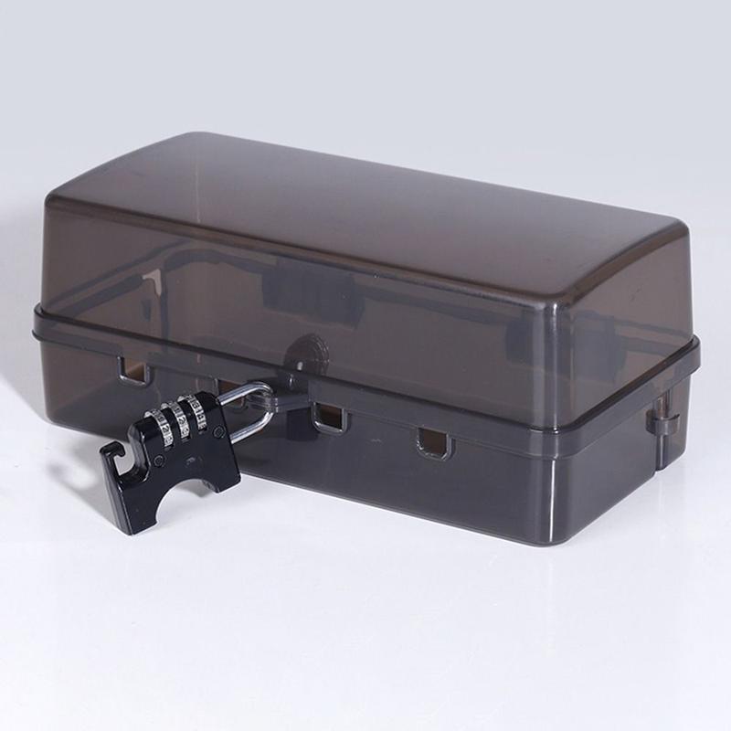 Product Introduction of Portable Plastic Plug Box Anti-theft Weatherproof Cable Management Box Waterproof Protect Outlet Power Strip Storage Box Outdoor 17