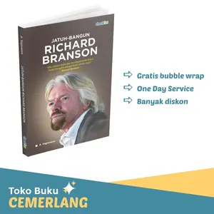 Buku Motivasi Inspirasi Jatuh Bangun Richard Branson