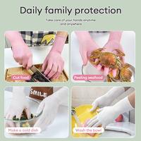 Gambar 【Apligod】10 PCS Sarung Tangan Nitrile, Sekali Pakai Food Grade Safe Glove Handscoon Berguna untuk Cuci Piring Rumah Tangga Serbaguna Food grade - Pink, S dari Apligod Kota Bekasi 5 Tokopedia
