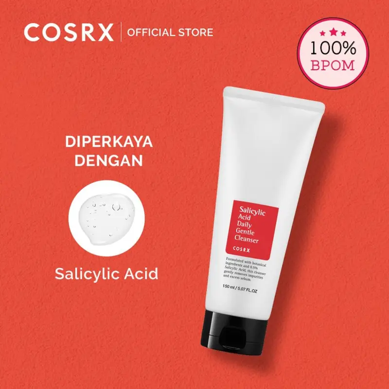 Cosrx Salicylic Acid Daily Gentle Cleanser 150ml CXH2MO 5