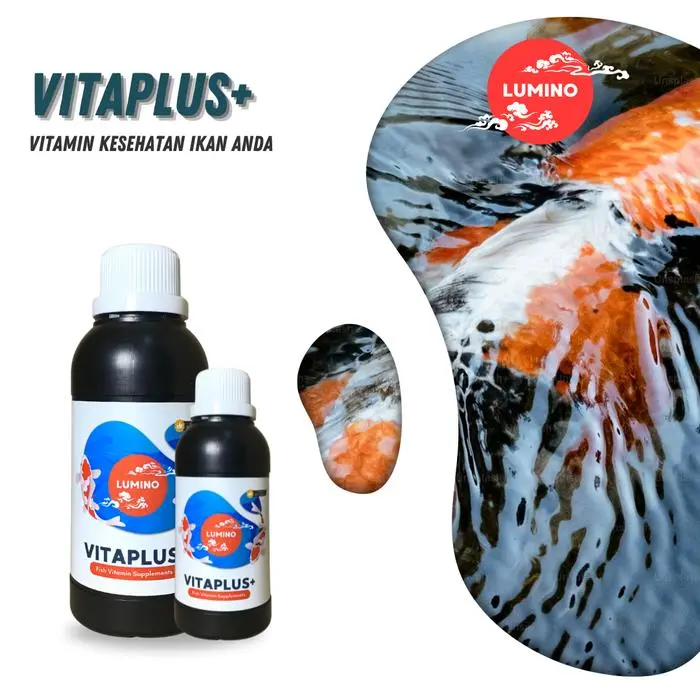 Lumino Vitaplus | Vitamin Semua Jenis Ikan Hias dan Ikan Budiaya