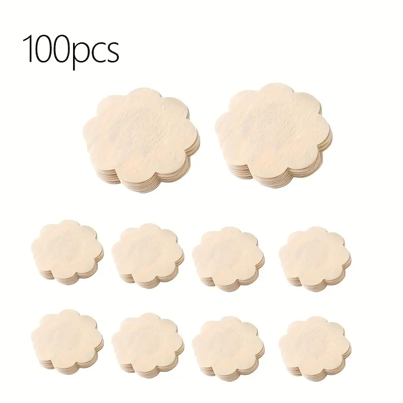 10/50/100pcs Disposable Set, Strapless Self-adhesive Breast Lift Nipple Covers for Women'S Underwear and Lingerie Accessories Womenswear Bras 4