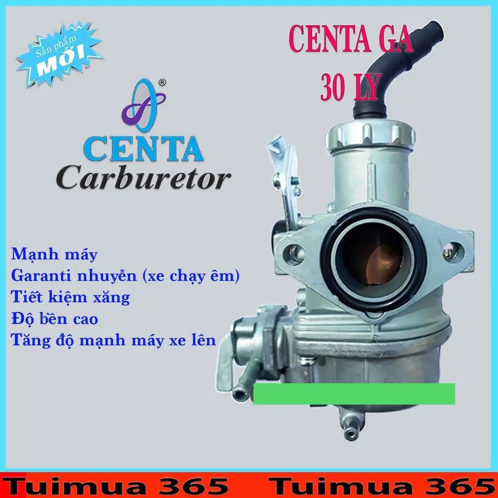 BỘ CHẾ HÒA KHÍ - BÌNH XĂNG CON CENTA 125,  CENTA 150, CENTA 175