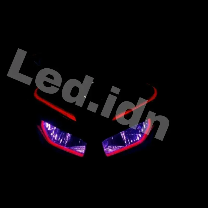 PAKET LED Alis vario 125 & 150 l 4 Led Alis Free Demon Eye  Lampu Motor 4