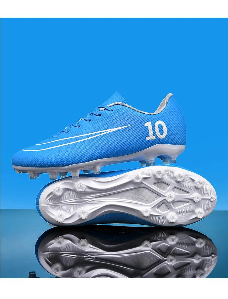 Product Introduction of Professional Men Football Shoes TF/FG Professional Boy Football Field Boots Society Cleats Soccer Shoes Fast Non Slip Sneaker 27