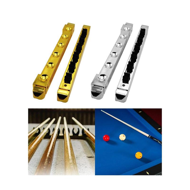 Billiard Stick Holder Snooker Cue Locating Clip Holder Hanging Pool Cue Rack 2