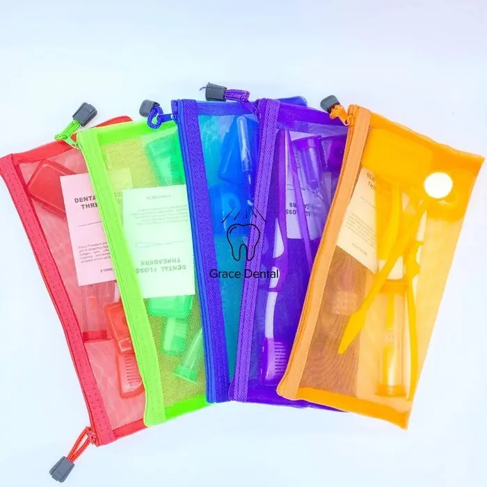 Ortho Kit Dental Sikat Gigi Ortho Behel Set Paket Travel