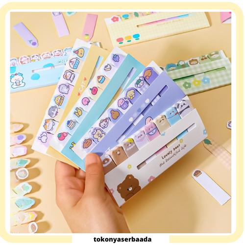TSA Sticky Notes Karakter 8IN1 Tempelan Kertas Catatan 120 Lembar ...