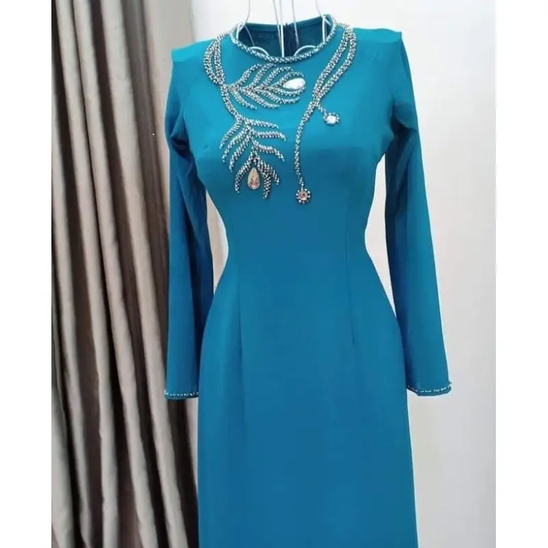 Bộ áo dài bà sui dành cho mẹ trung niên mặc dịp  hỏi con Voi Nữ Dress Voan