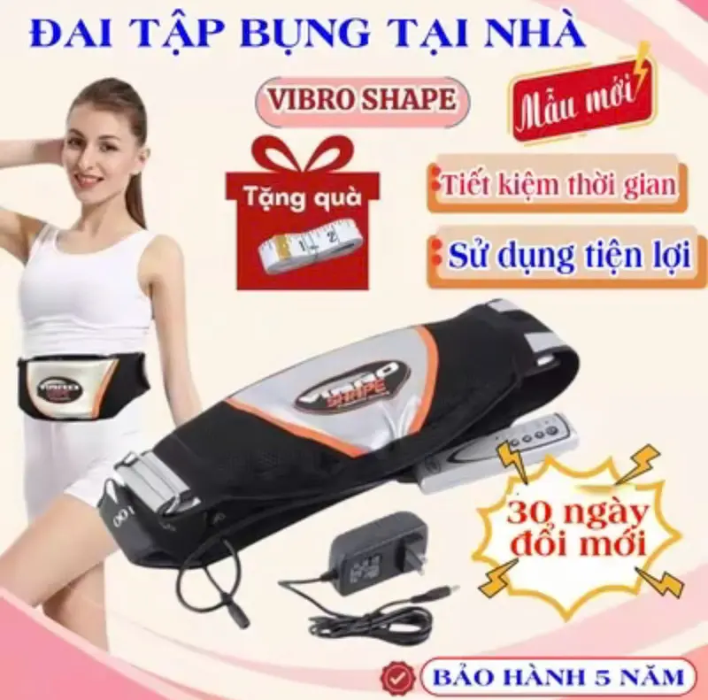 [KTTLK]Máy Massage , Đai MAssage Vibro shape 1