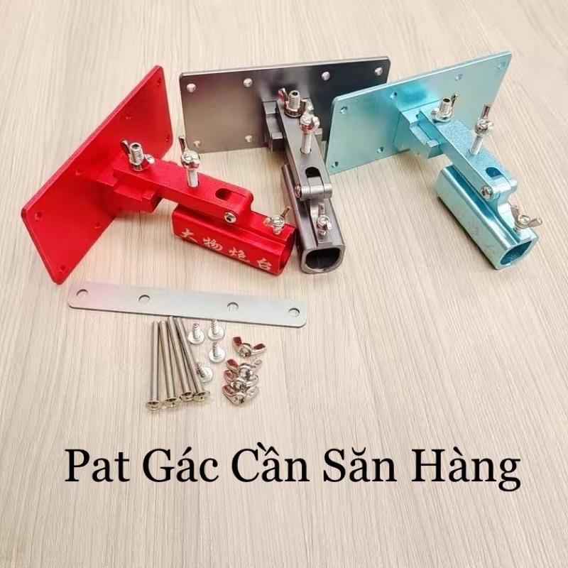  Pat gác cần săn hàng gắn thùng câu đài vít lắp xuyên thùng chắc chắn Đi Câu Bắt Cá Fishing Câu Cá 