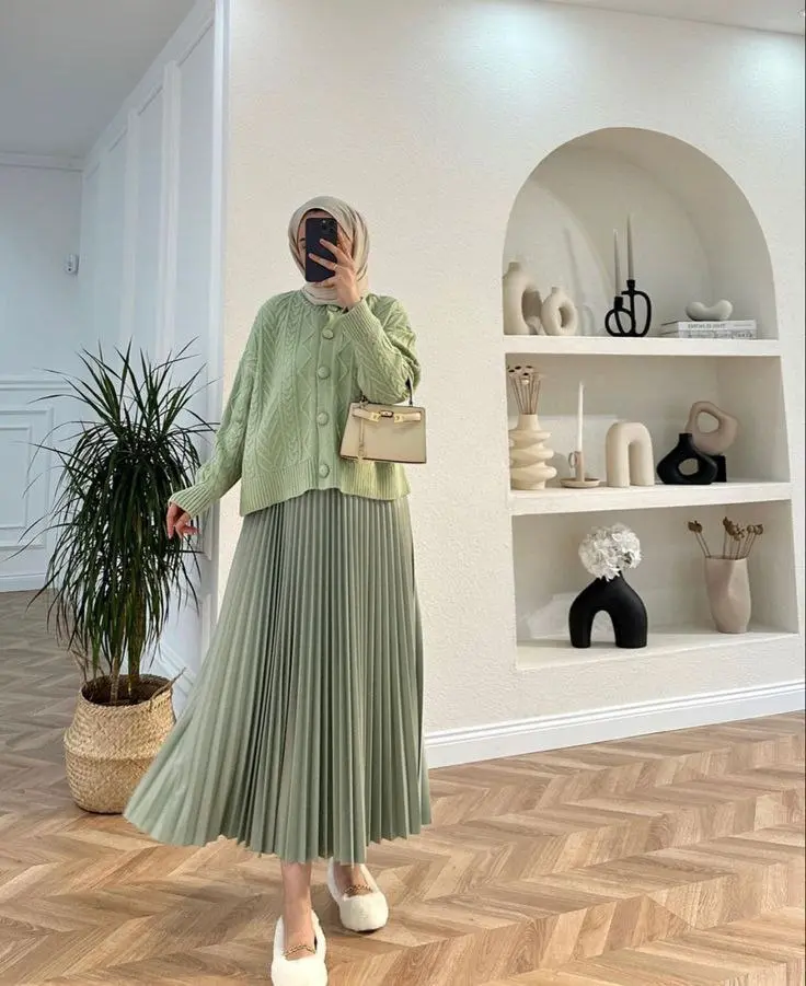 Rok Plisket Premium | Rok Plisket Kekinian | Rok Wanita