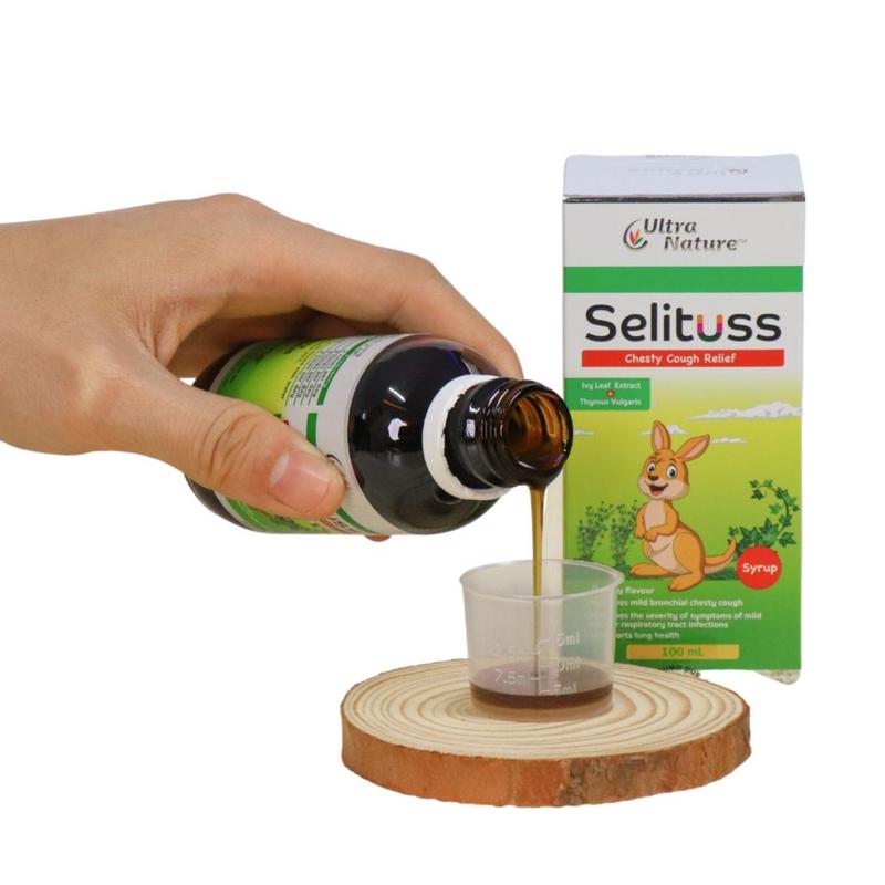 Tinh chất ho, Siro ho Selituss 20ml, hỗ trợ giảm ho, long đờm, giảm đau rát họng cho trẻ - CANXIUNICAL