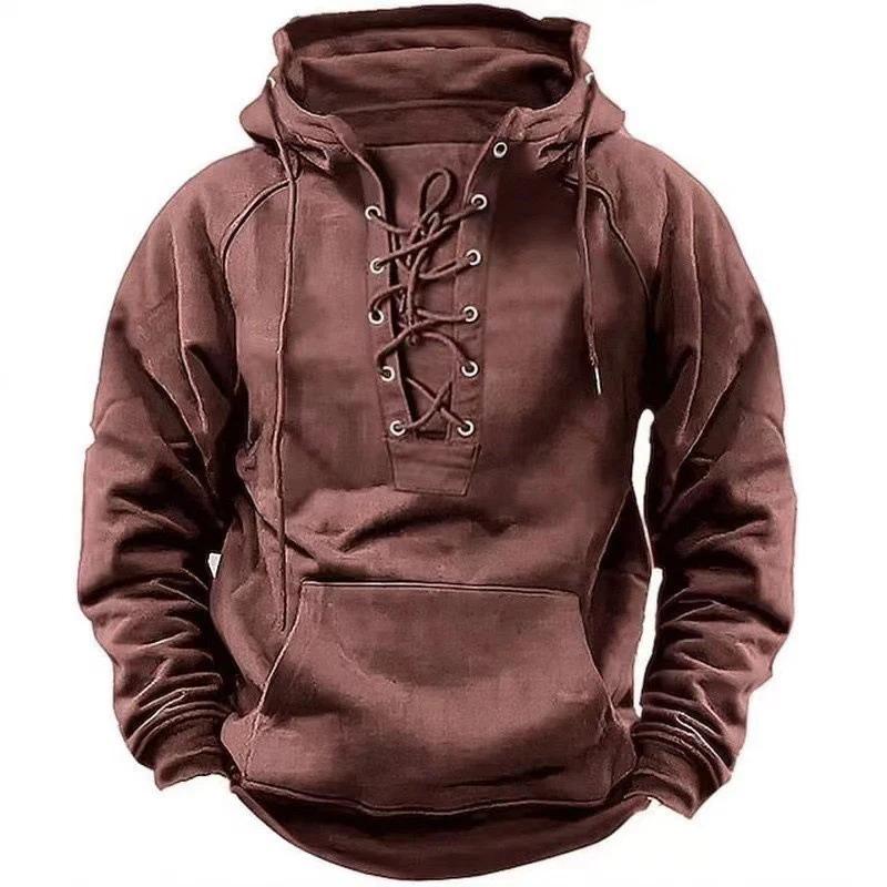 Lace up drawstring hoodie mens hotsell