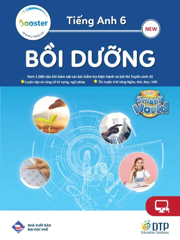 Sách - Dtpbooks - Bồi Dưỡng Tiếng Anh 6 i-Learn Smart World