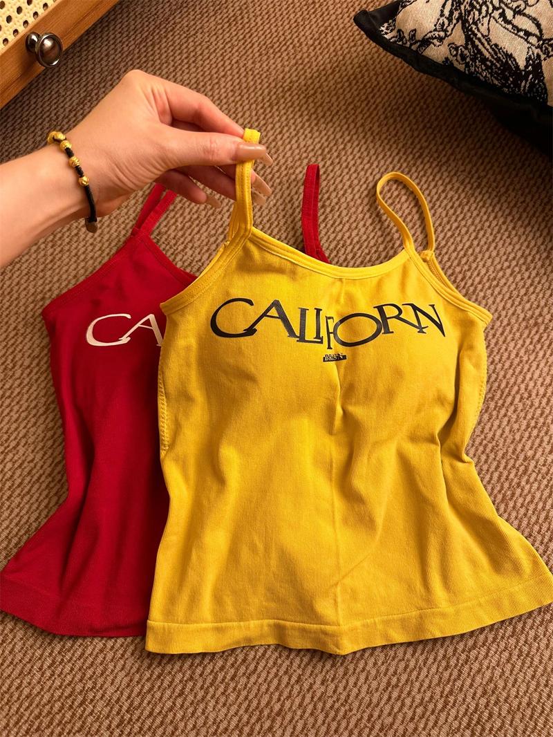 Product Introduction of Áo Vest Bên Trong Cổ Điển Màu Vàng, Cô Gái Nóng Bỏng Gallus, Áo Ngực Nữ Có Đệm Ngực, Áo Ống Nữ, Dễ Thương Và Gợi Cảm, Áo Độc Đáo Ngắn, Thích Hợp Mặc Ngoài Trời 8