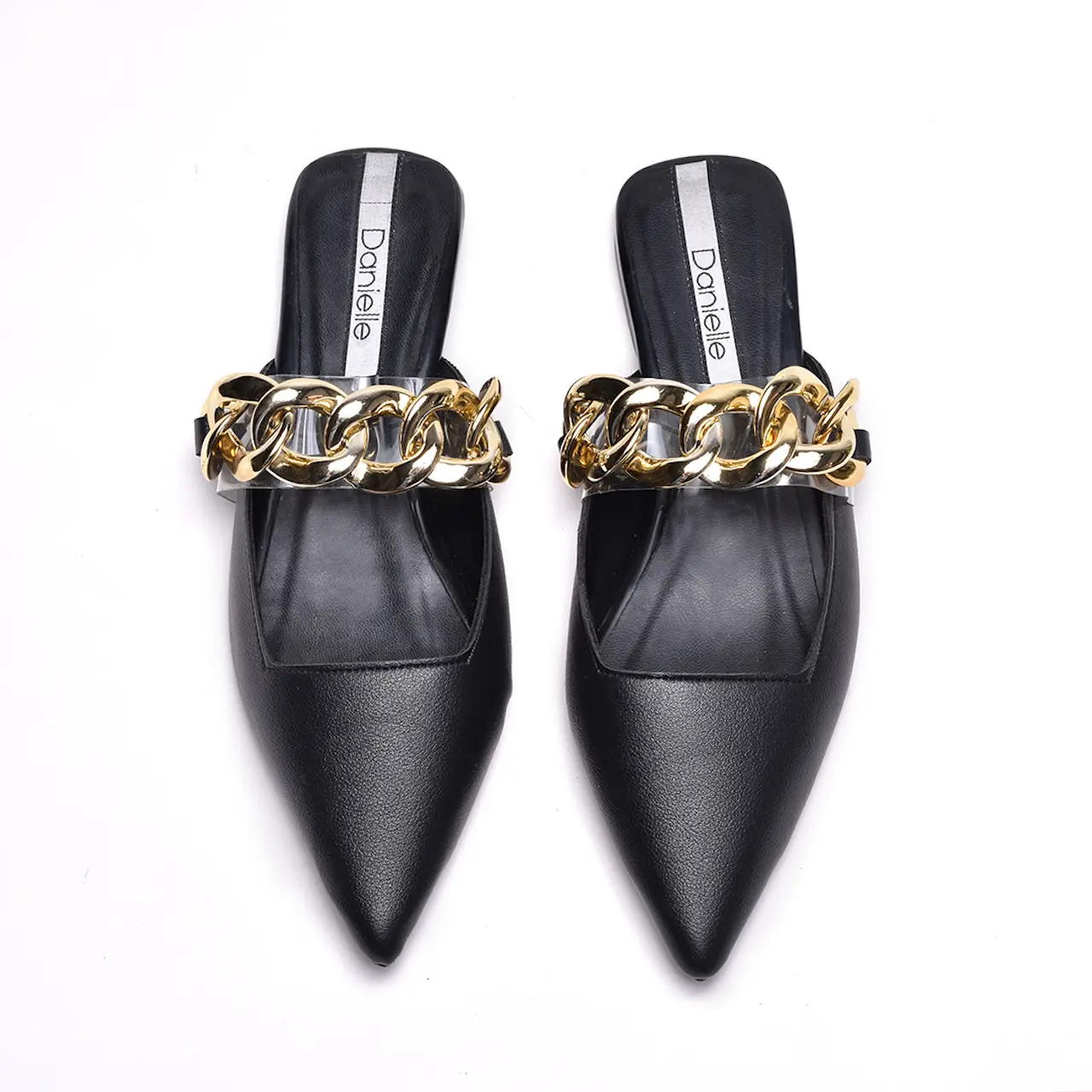Danielle Fluer -Sepatu Wanita FlatShoes HItam Murah Casual Dan Kerja Shoes Black
