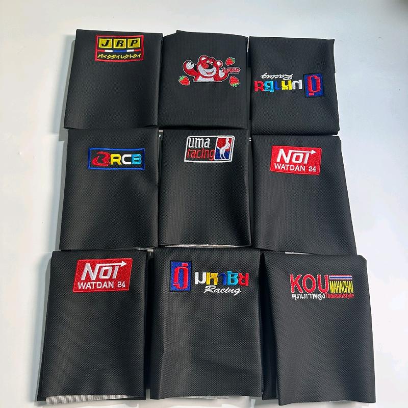 Da yên thêu 2d gắn xe số ,Sirius, EX 135, 150, Winner và nhiều dòng khác - Chất liệu vải - Mâu thêu đa dạng