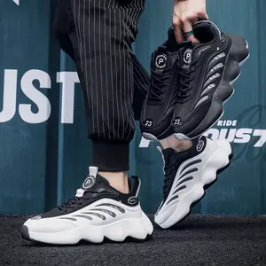 PANARYBODY Sepatu cowok Style Starboy pria sneakers karet kasual shoes hitam sport casual kekinian Hak Tinggi Olahraga Running QN237