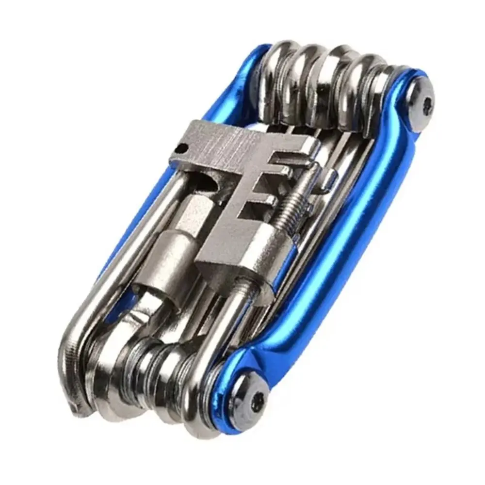 Bộ Dụng Cụ Phục Hồi Xe Đạp, 11 Trong 1, Hợp Kim Nhôm, Dụng Cụ Tuốc Nơ Vít Xe Đạp Nan Hoa Lục Giác Xích, Đa Chức Năng, Dụng Cụ Đa Năng Cho Xe Đạp, Hàng Mới Về