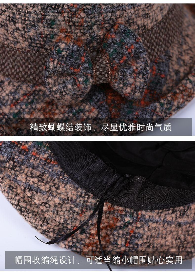 Product Introduction of Mũ Người Trung Người Già Và Cao Tuổi, Nữ, Mùa Thu Và Mùa Đông, Mũ Len Cho Mẹ, Dày Dặn, Mũ Bucket Vải Cho Bà, Thích Hợp Cho Mùa Xuân Và Mùa Thu, Mũ Bucket Đi Chơi, Năm 2024 17