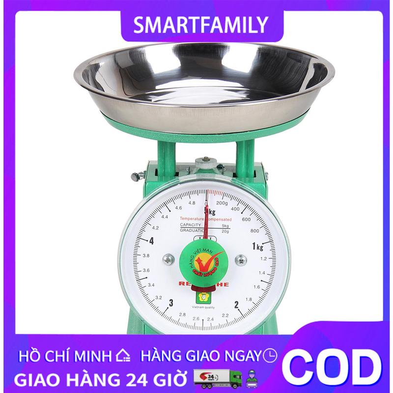 Cân Đồng Hồ NHƠN HÒA Sắt / Nhựa 1Kg / 2Kg / 5Kg Chính Hãng - Cân Cơ Học Dụng Cụ Nhà Bếp Đo Lường Chirita