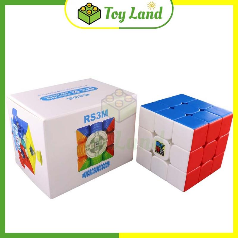 Rubik 3x3 RS3M 2020 Stickerless Có Nam Châm Rubic RS3 M MoYu MeiLong 3 Tầng Rubic 3x3x3 Đồ Chơi Lắp Ráp Xếp Hình