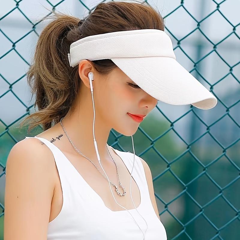 Product Introduction of Women's Sports Sun Protection Baseball Cap, Breathable Polyester Hat With Adjustable Strap For Running, Tennis, Baseball 4