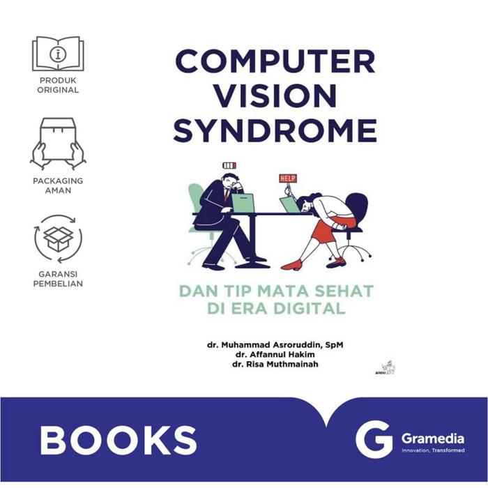 Gambar Buku Computer Vision Syndrome dari Gramedia Kota Administrasi Jakarta Selatan Tokopedia