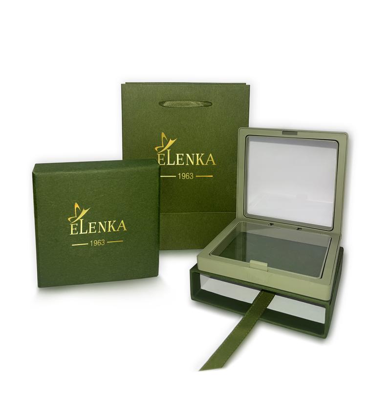 Product Introduction of ELENKA - Vòng Tay Mạ Vàng 18K, Đính Đá Zircon, Thiết Kế Lá Nhỏ 20
