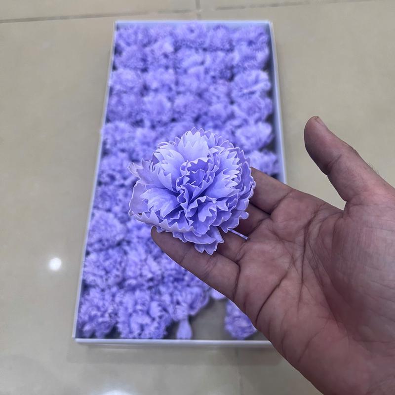 Hoa sáp cẩm chướng đa dạng màu sắc dùng để cắm hoa, bó hoa và làm quà tặng 5