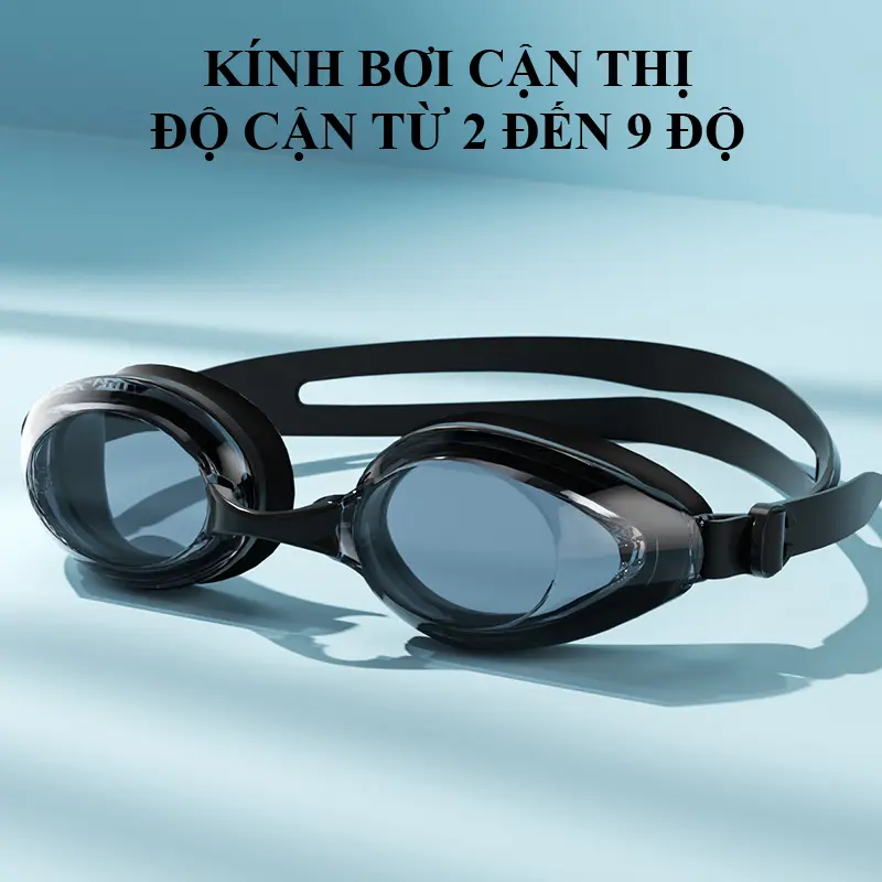 Kính bơi cận thị mắt trong, độ cận từ 1.5 đến 9 độ KB15 0