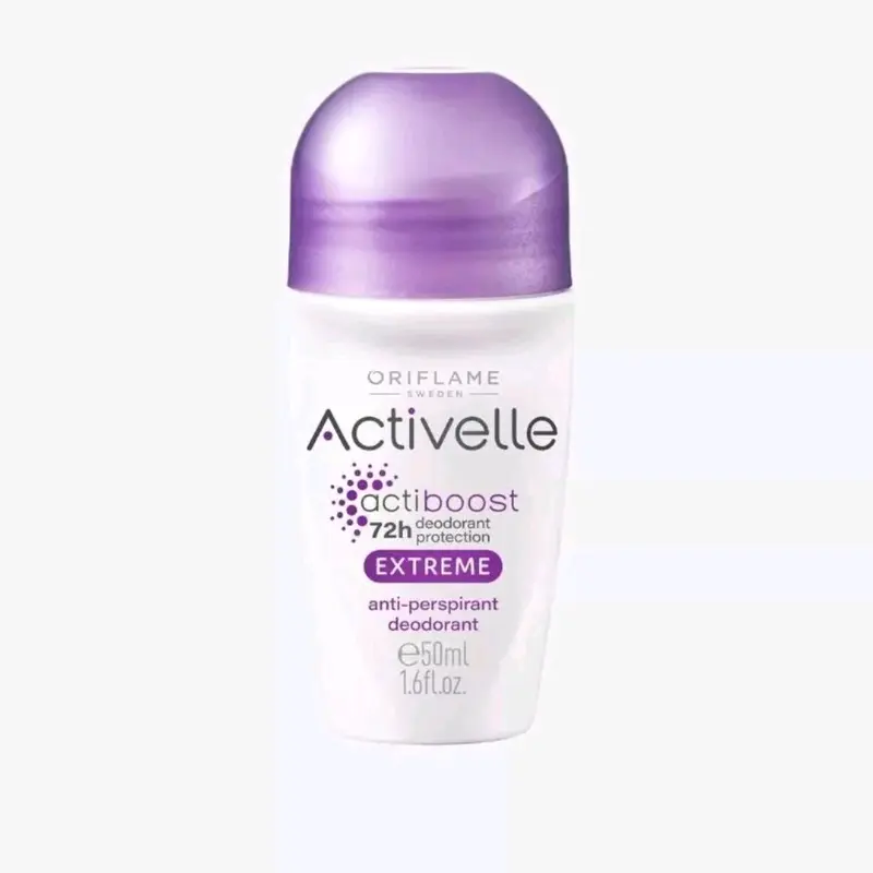 Deodorant Anti Perspirant Oriflame Activelle all varian 50ml Invisible/even tone/extreme/comfort/fresh Ketiak 3
